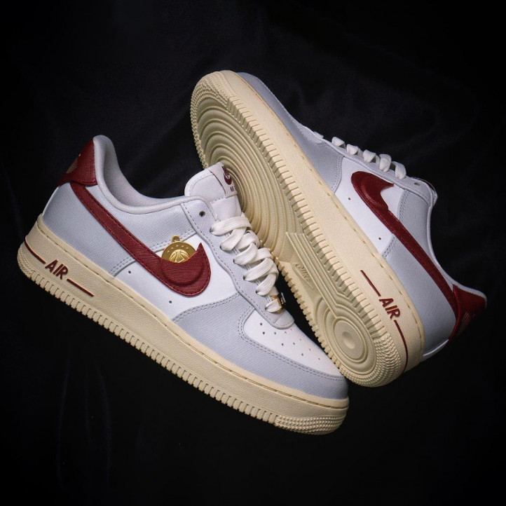 Nike Air Force 1 Low "Swoosh Pocket" Photon Dust WMNS