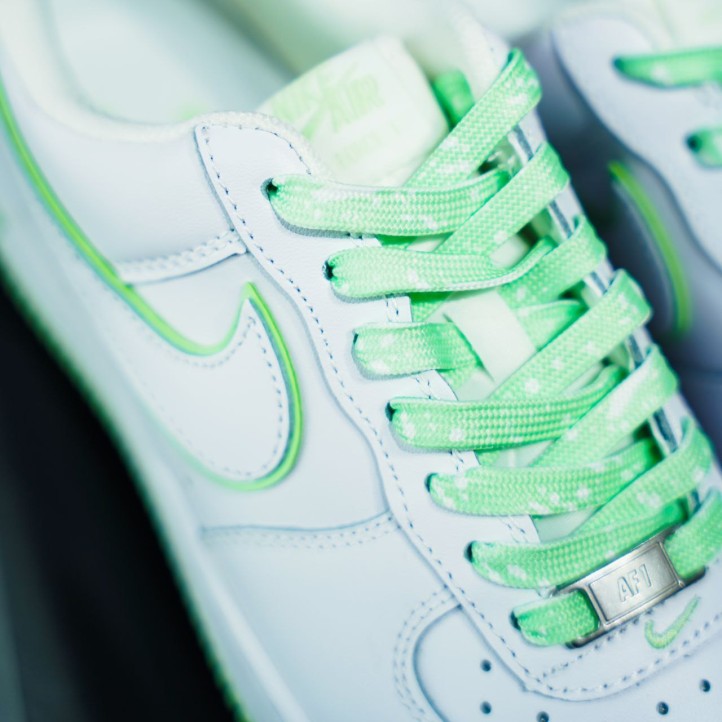 Nike Air Force 1 Low "White/Lime Green" WMNS