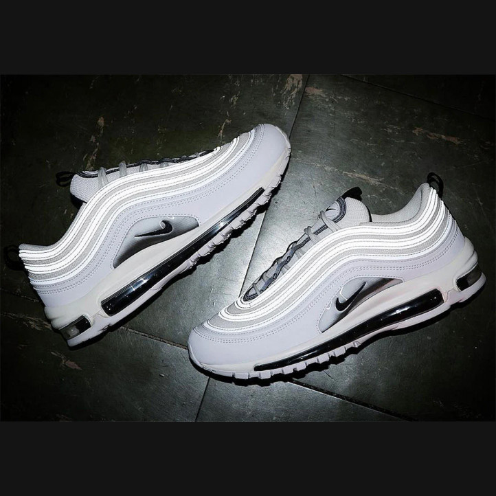 Nike Air Max 97 "White/Silver/Black" WMNS