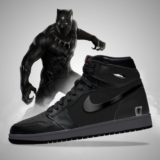 Nike Air Jordan Retro 1 High "Black Panther"