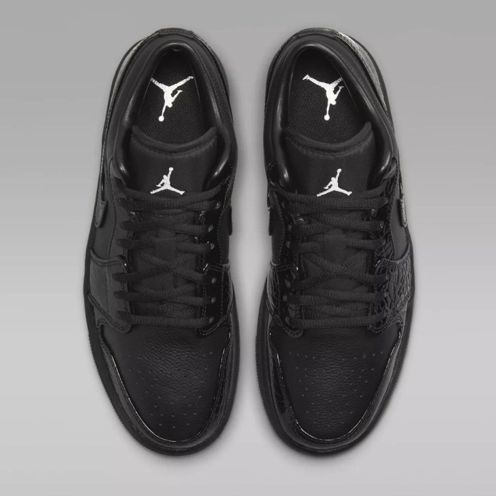 Nike Air Jordan Retro 1 Low SE "Black Croc"