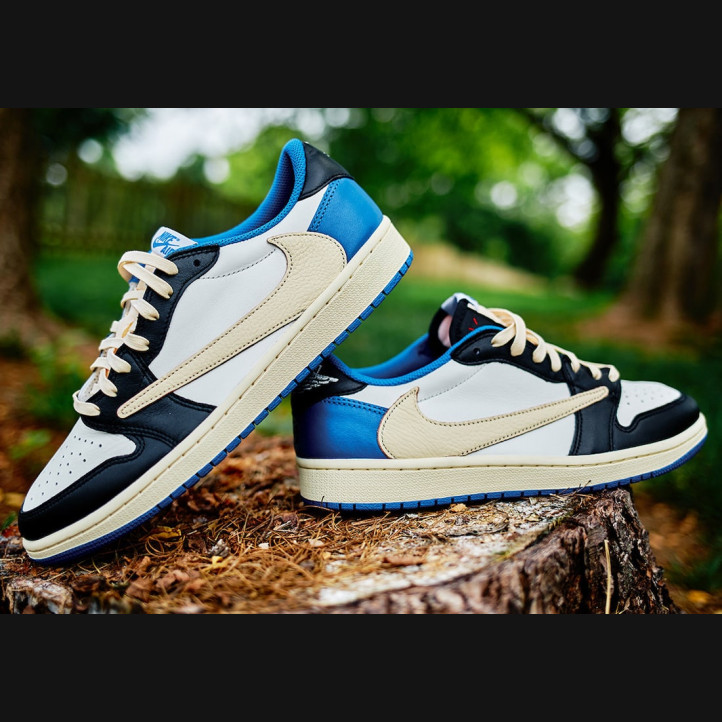 Nike Air Jordan Retro 1 Low x Travis Scott x Fragment 1:1 Highest Quality
