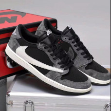 Nike Air Jordan Retro 1 Low x Travis Scott "Black/Gray"