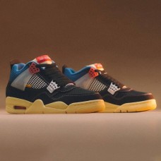 Air Jordan Retro 4 x Union LA "Off Noir"
