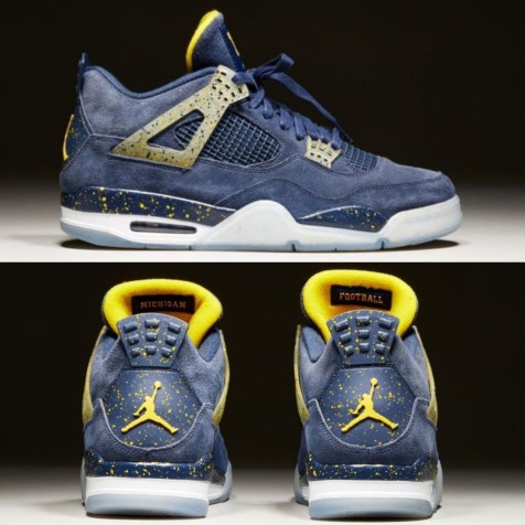 Air Jordan Retro 4 "Michigan"