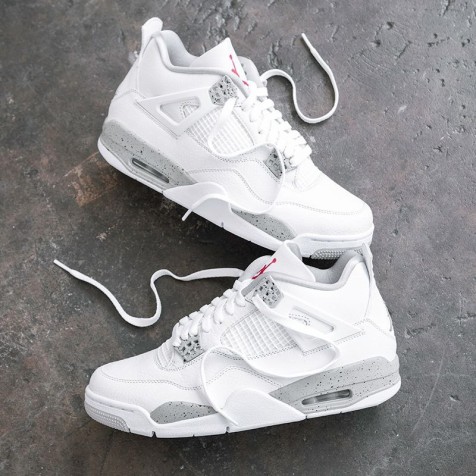 Air Jordan Retro 4 "White Oreo"