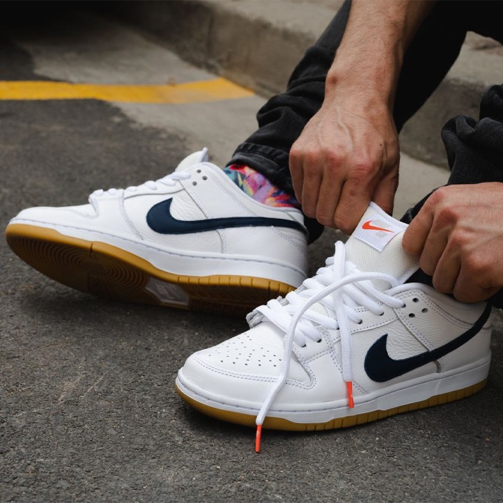 nike sb low dunk orange label