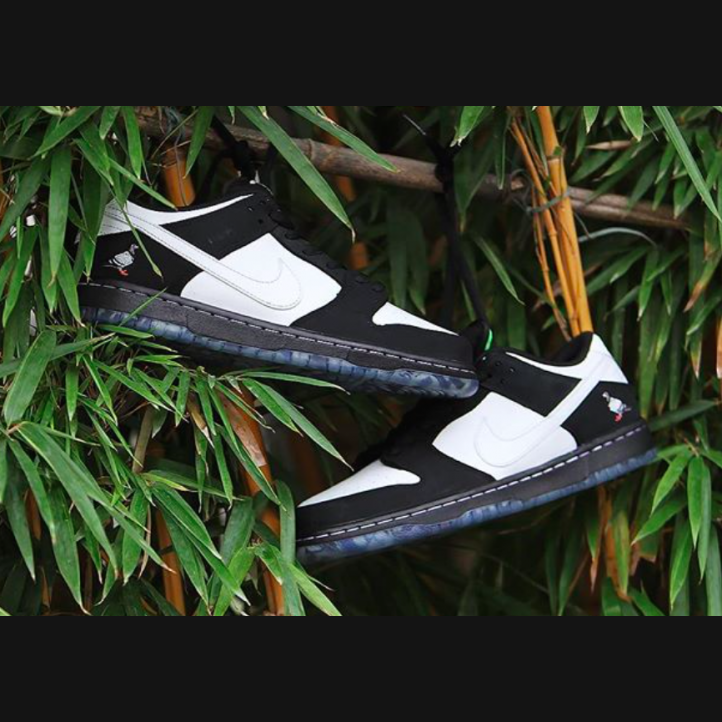 Nike SB Dunk Low "Panda Pigeon"