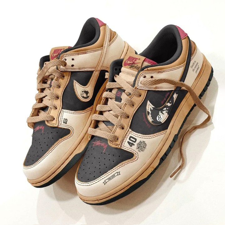 Nike Dunk Low x Stussy 40th Anniversary