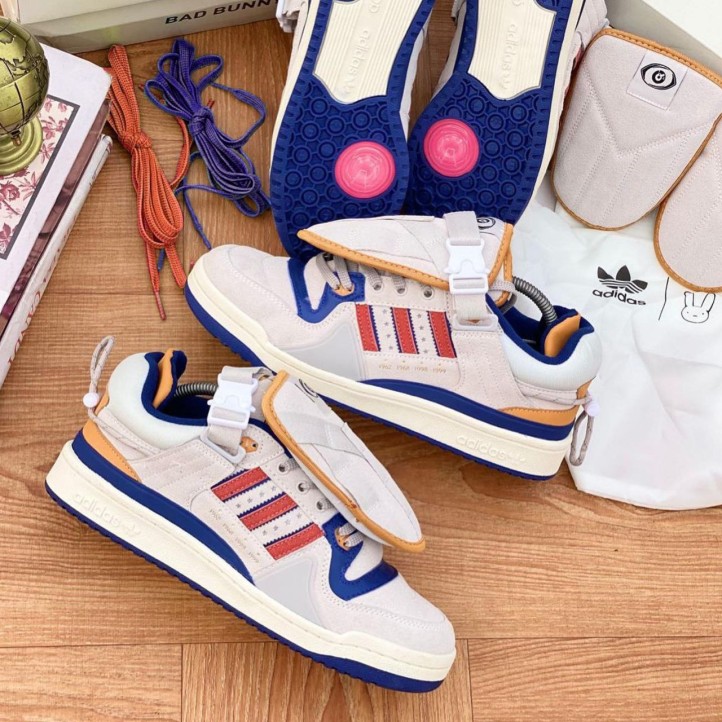 Adidas Forum Low x Bad Bunny "Grey/Orange/Purple"