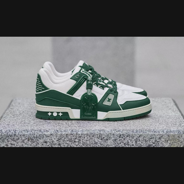 Louis Vuitton Trainer Sneakers | Dark Green