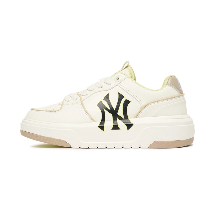 MLB Chunky Liner Boston New York Yankees "Beige/Volt Green" WMNS