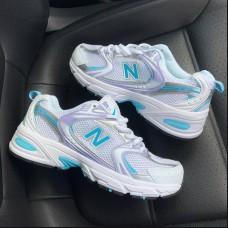 New Balance 530 White/Purple/Light Blue WMNS