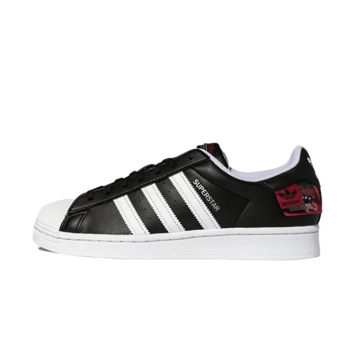 Adidas Superstar "Black/Red//White"