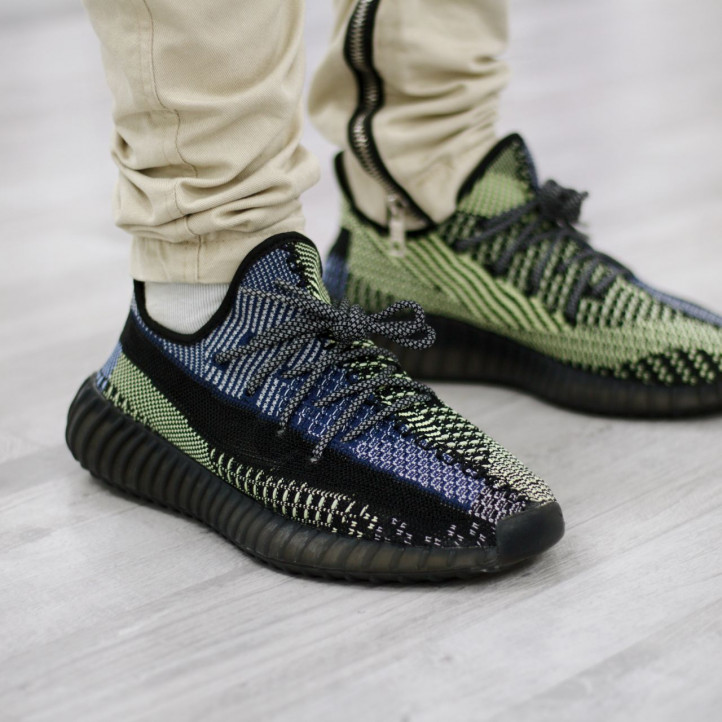 Adidas Yeezy Boost 350 V2 "Blue And Green Yecheil" Reflective