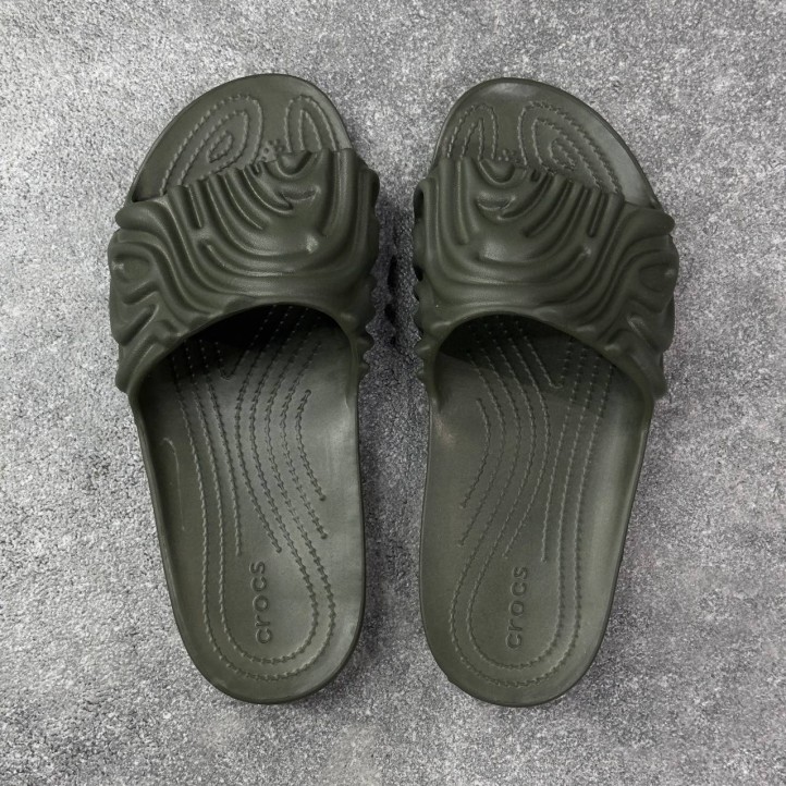 Crocs x Salehe Bembury Pollex Slides "Dark Green"