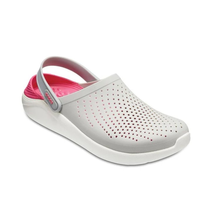 Crocs Literide "Clog Grey/Pink" WMNS