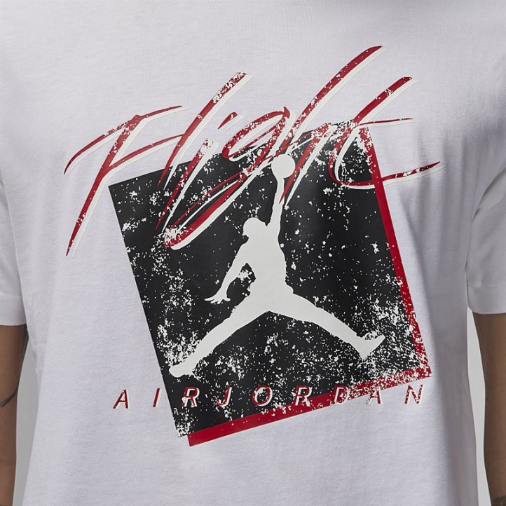 Футболка Jordan Boxed Flight Logo "Белая"