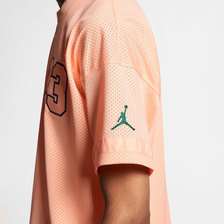 Футболка Jordan Flight 23 Mesh Jersey "Pale Pinksh Gray"