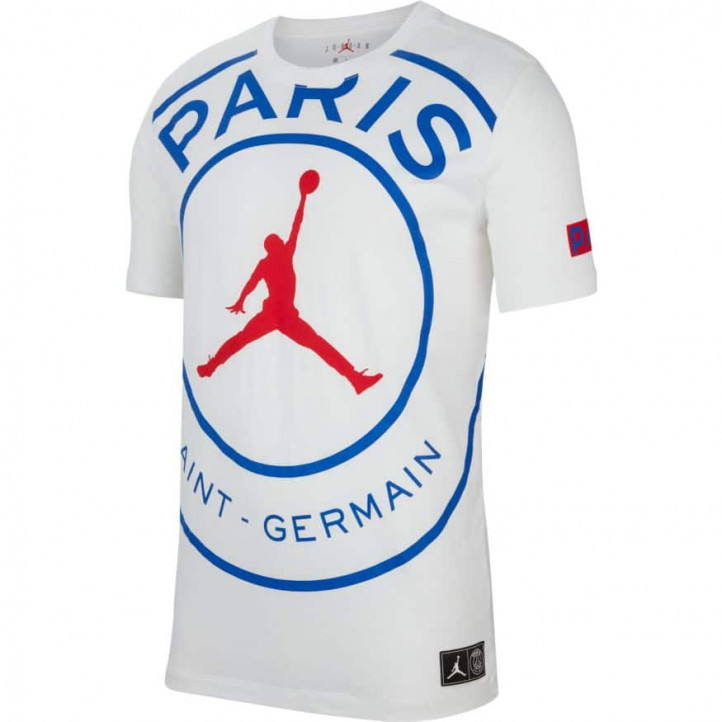 Футболка Jordan x Paris Saint-Germain | Белая