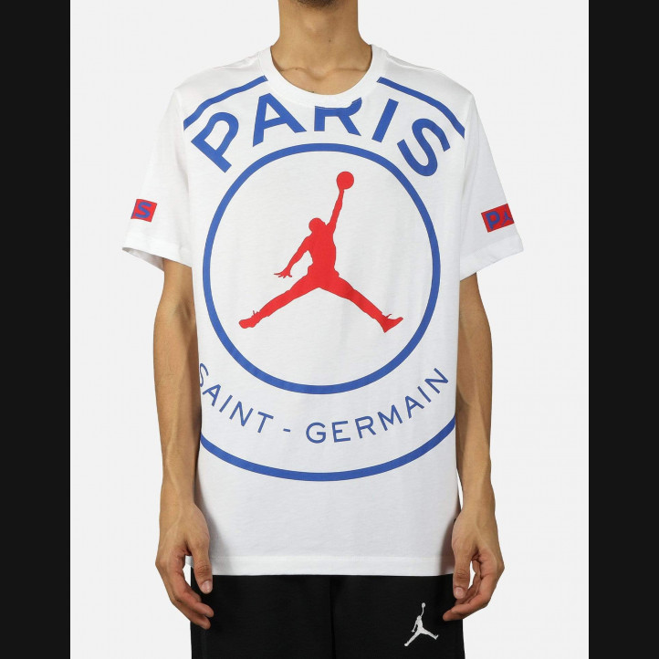 Футболка Jordan x Paris Saint-Germain | Белая