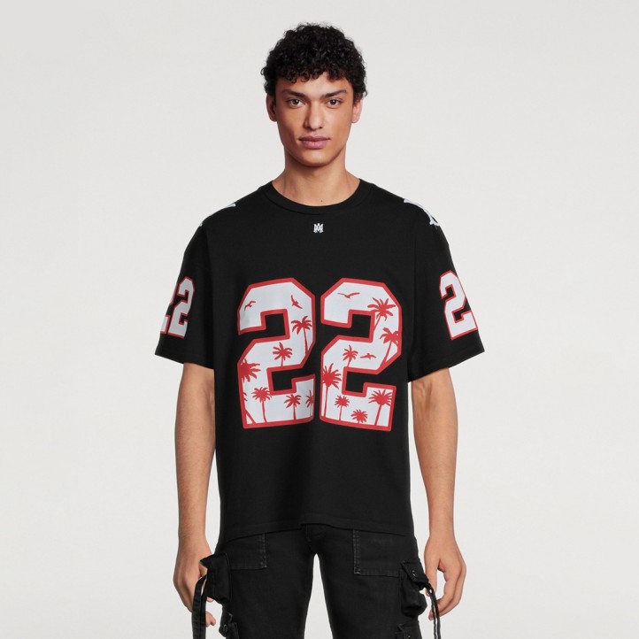 Футболка Amiri 22 Football | Black