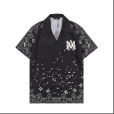 AMIRI Bandana Bleach Shirt | Black