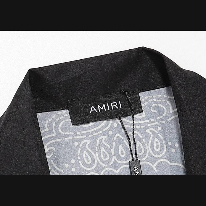 AMIRI Ouija Board Bowling Shirt | Black