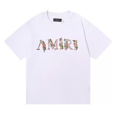 Футболка Amiri Floral Letter | White