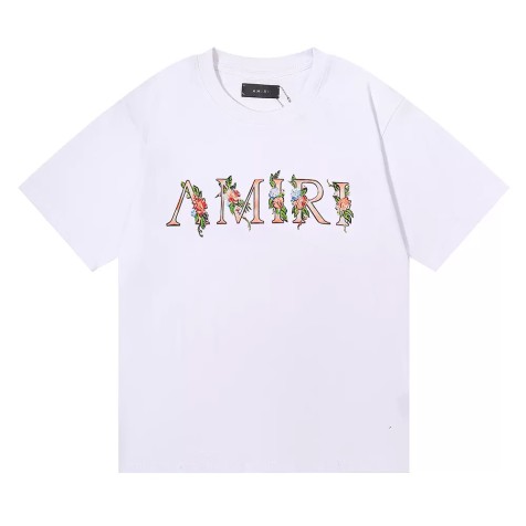 Футболка Amiri Floral Letter | White