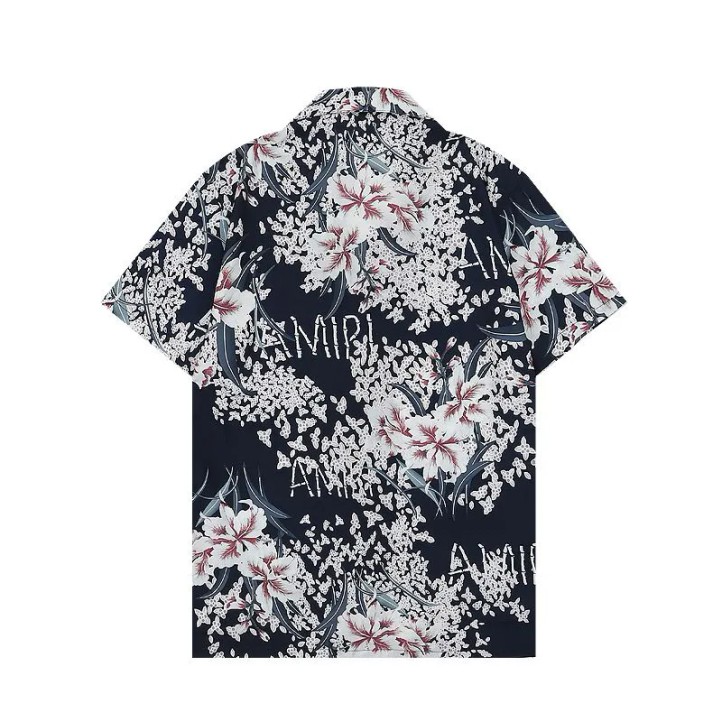 AMIRI Hibiscus Tiki Bowling Shirt