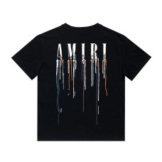 Футболка Amiri Paint Drip Core Logo | Black