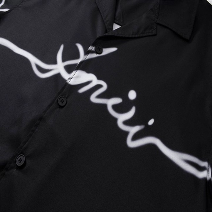 AMIRI Smoke Logo Shirt | Black