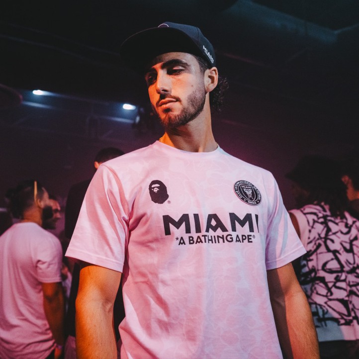 Футболка BAPE x Inter Miami | Pink