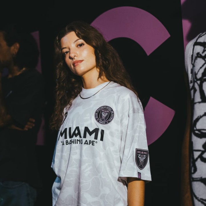 Футболка BAPE x Inter Miami | White