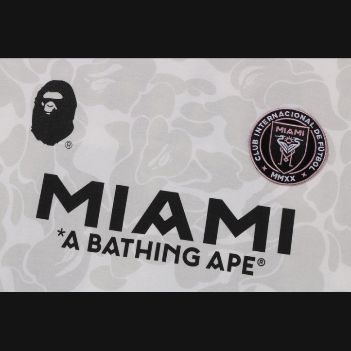 Футболка BAPE x Inter Miami | White