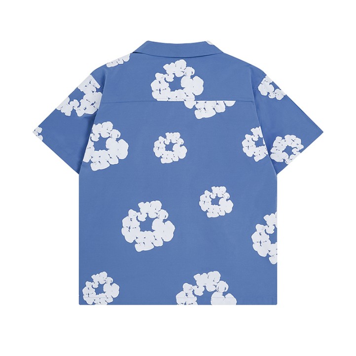 Denim Tears Cotton Wreath Shirt | Blue