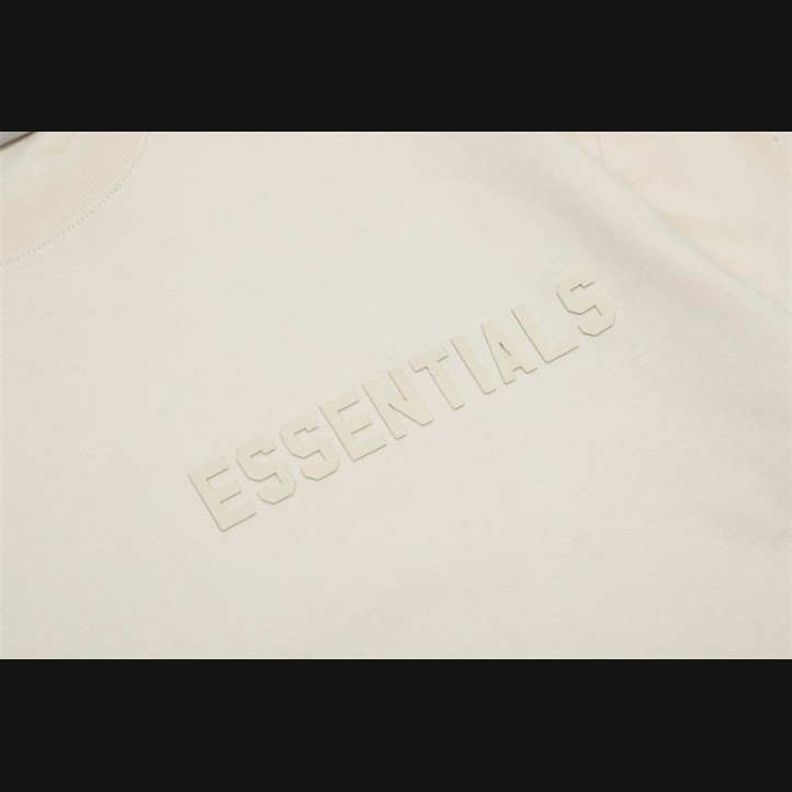 Футболка Fear Of God Essentials 23SS | Egg Shell