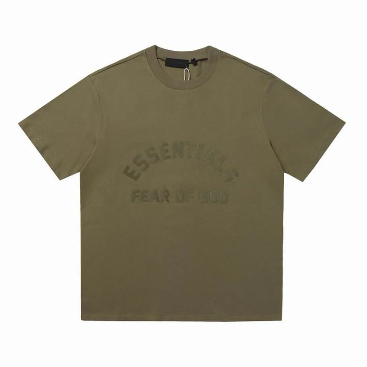 Футболка Fear Of God Essentials Arch Logo SS23 | Seaweed