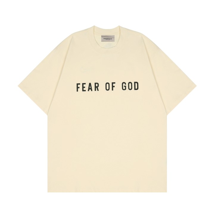 Футболка Fear Of God Essentials SS23 "Buttercream"