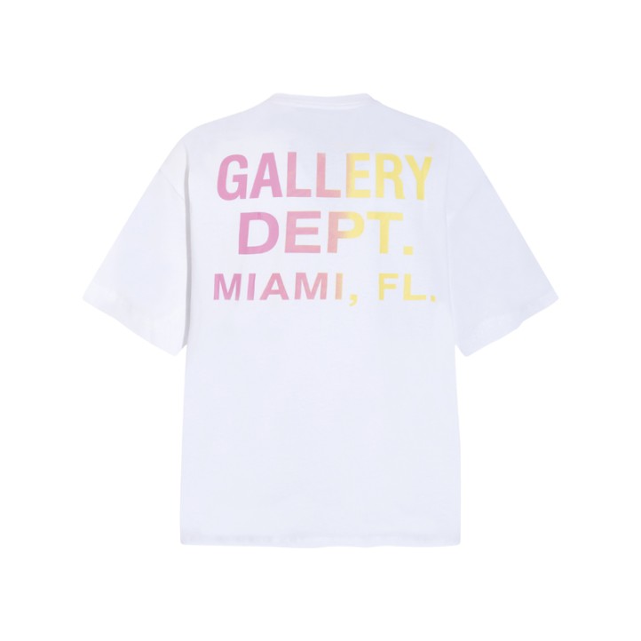 Футболка Gallery Dept Paint Splatter Miami, FL. | White