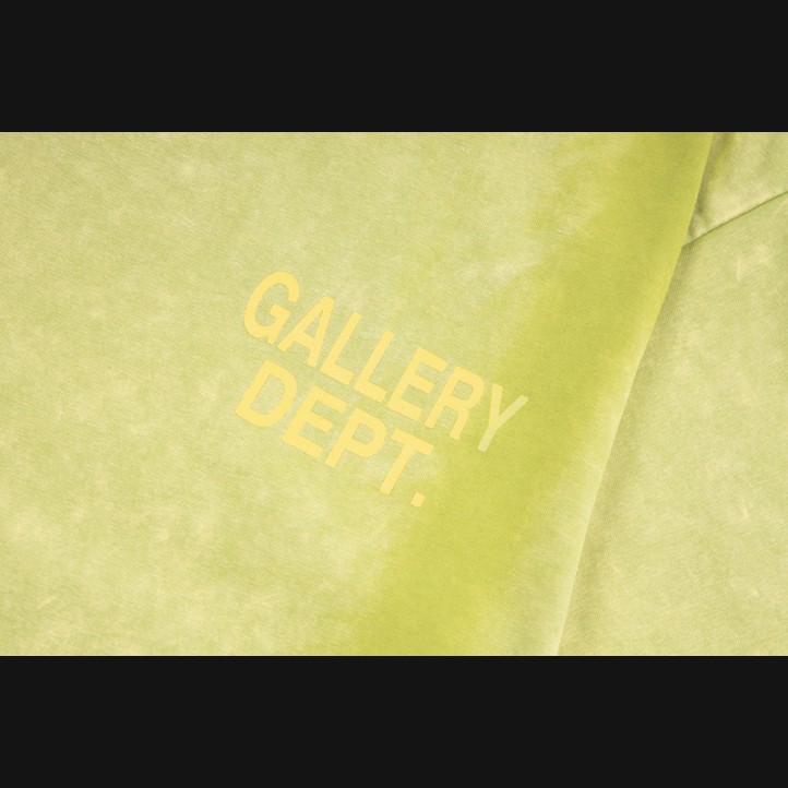 Футболка Gallery Dept Vintage Souvenir "Lime Green"