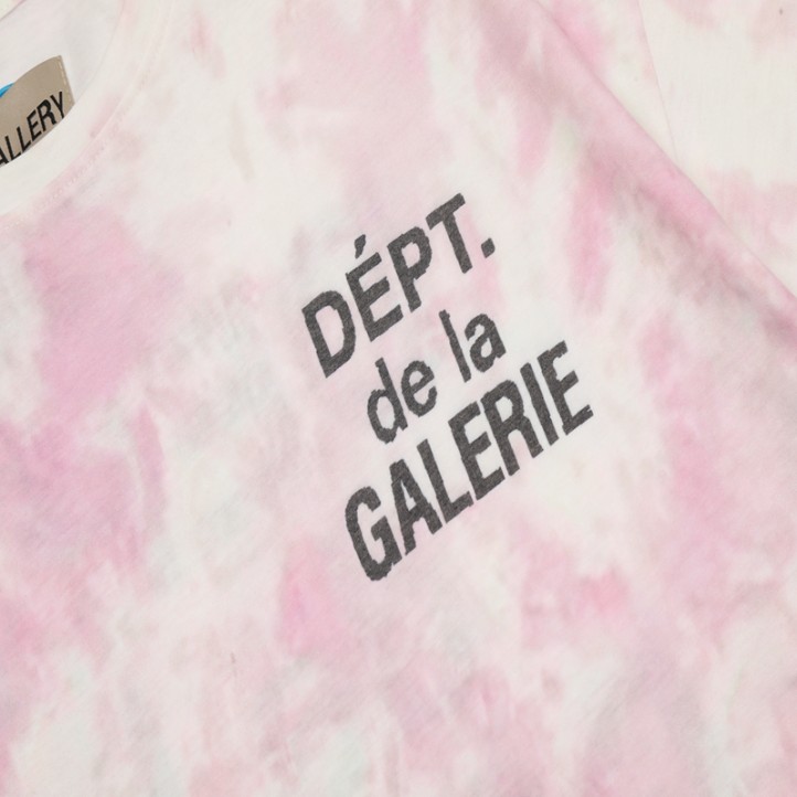 Футболка Gallery Dept Tie Dye "Pink"