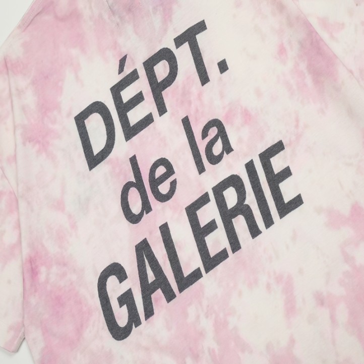 Футболка Gallery Dept Tie Dye "Pink"