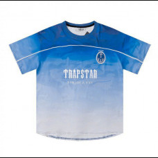 Футболка Trapstar Camo Football Jersey | Синяя