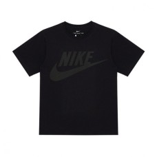 Футболка Nike big logo "black"