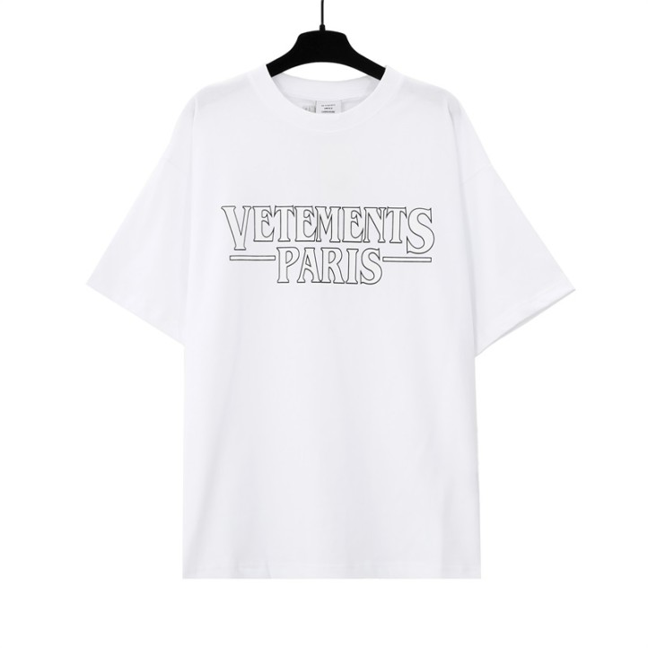 Футболка Vetements Paris | Белая
