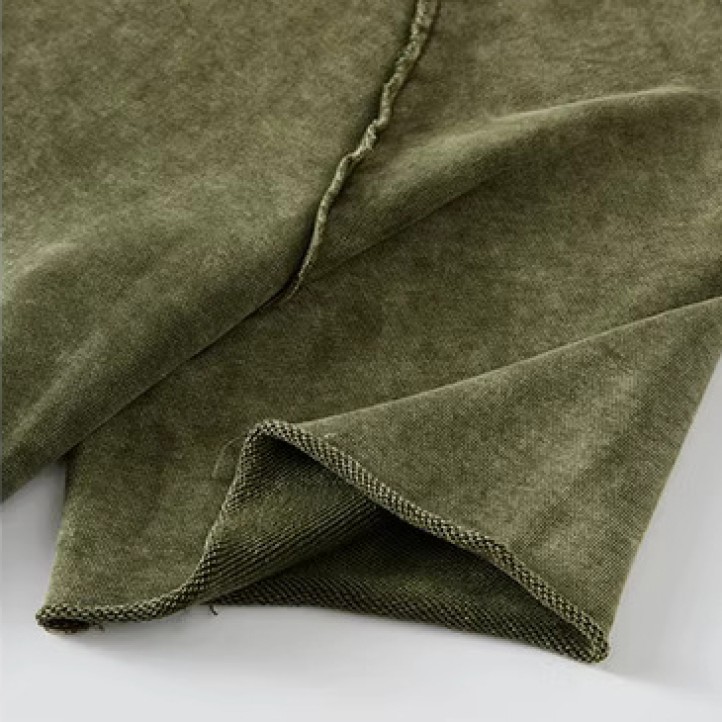 Футболка Oversized Washed | Army Green