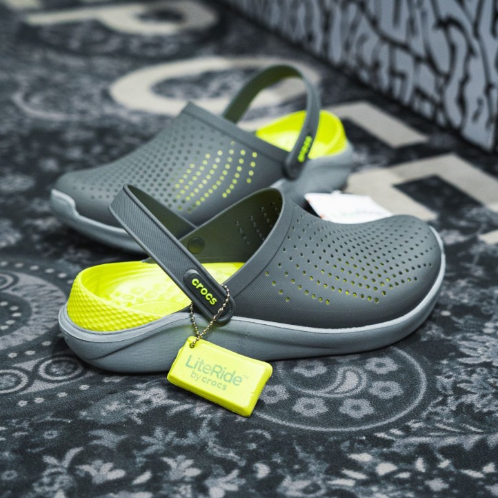 Crocs LiteRide "Dark Grey/Green"