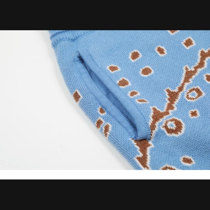 Шорты Rhude Bandana Knit "Blue"